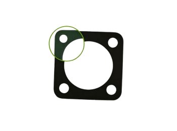 Оригинальная фланцевая прокладка (Flange Gasket) OEM MWM 01222928 (XBAZA) для двигателей TCG 2020