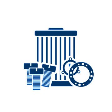 Впускной колпак пластиковый Donaldson H001053