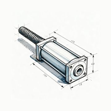 Винт цилиндрический Jenbacher 101356 оригинальный