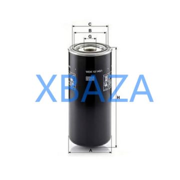 Топливный фильтр MANN WDK 13 145/1