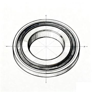 Рифленый шариковый подшипник Jenbacher оригинальный 165560