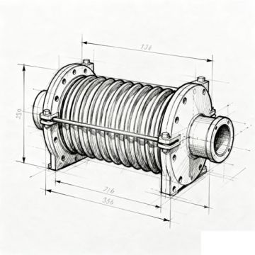 Компенсатор Jenbacher 246434 оригинальный
