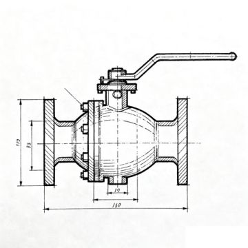 Шаровой кран Jenbacher 101705 оригинальный