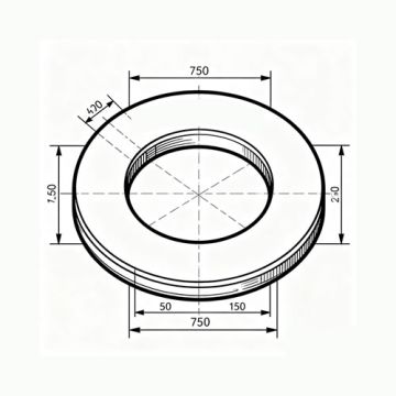 Запорная шайба Jenbacher 102201 оригинальная