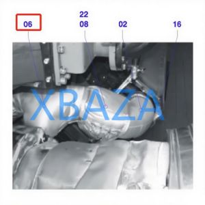 Изоляция/защита выхлопной трубы Jenbacher 378661 для газового двигателя Jenbacher 420