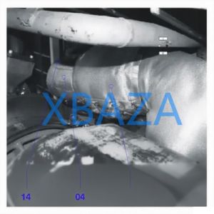 Изоляция/защита выхлопной трубы Jenbacher 372121 для газового двигателя Jenbacher 420